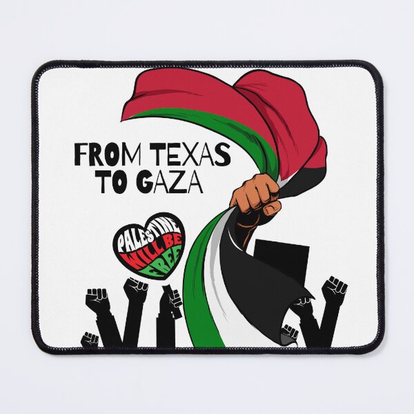 Item preview, Juneteenth + Palestine Will Be Free- From Gaza To Texas designed and sold by Kristalin Glass.