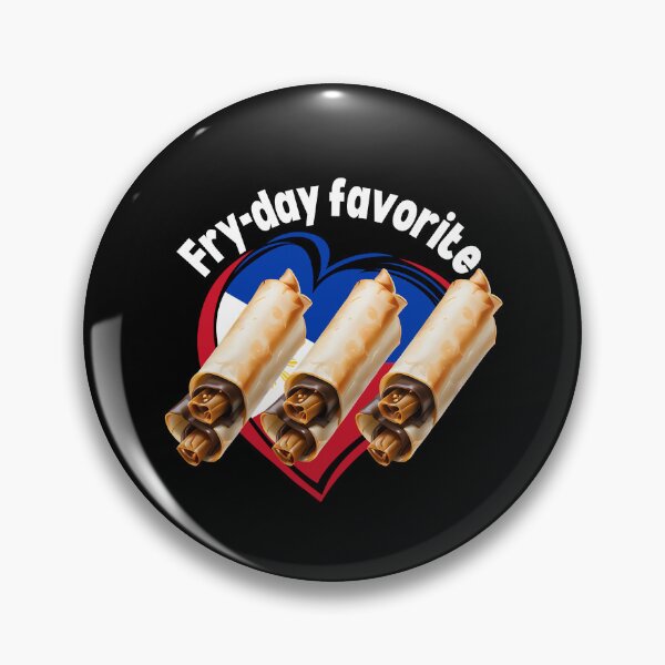 Item preview, Crispy Lumpia: Your Fry-Day Favorite! designed and sold by ArchVibe.