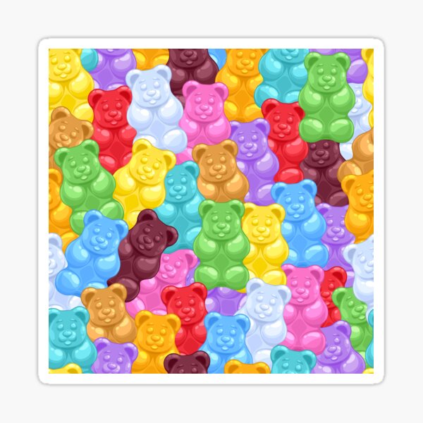 Item preview, Rainbow Gummy Bears designed and sold by newburyboutique.