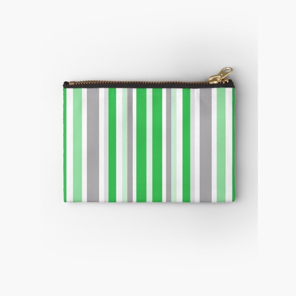 Item preview, Green, Grey & White: Stripes Pattern (Vertical) designed and sold by Jared Davies.