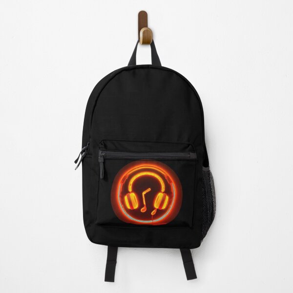 Item preview, Fluorescent orange headphones  designed and sold by Artbellachi.