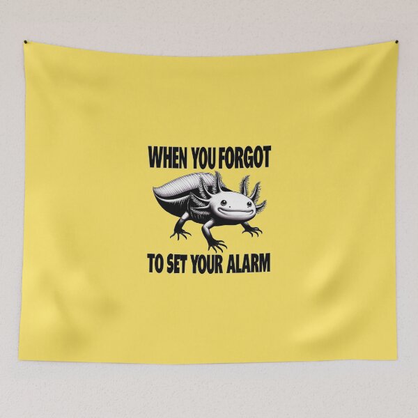 Item preview, When you Forgot To Set Your Alarm designed and sold by RetroPop23.