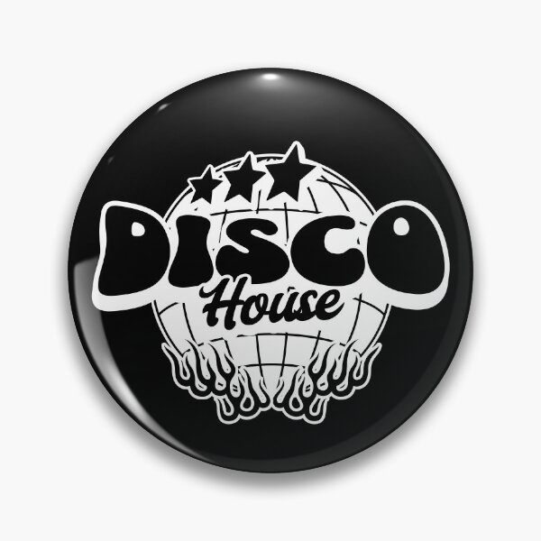 Item preview, DISCO HOUSE  - Flaming Mirrorball (white)  designed and sold by Discothreadz.