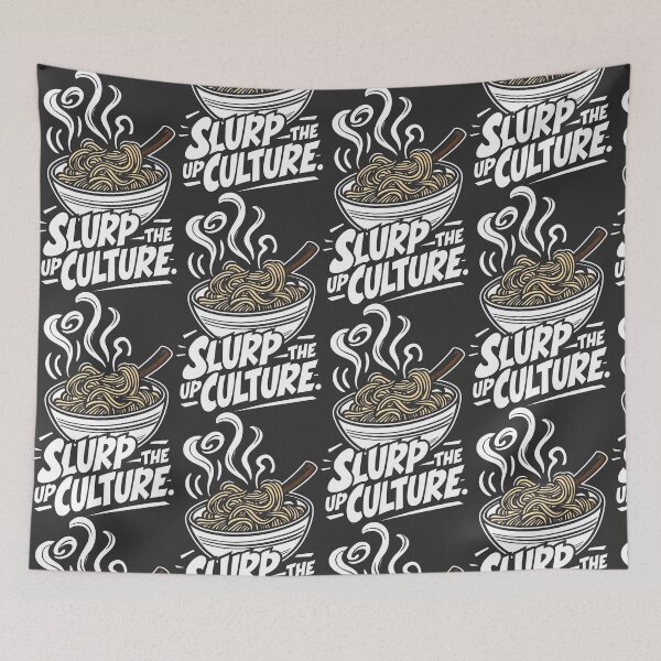 Item preview, SLURP UP THE CULTURE - Embracing Culinary Delights and Diverse Experiences designed and sold by SplashTastic.