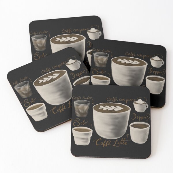 Item preview, Italian Coffee with names designed and sold by kwestphalen13.