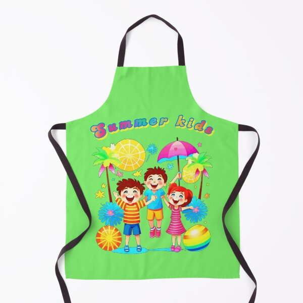 Item preview, Green Summer Kids Comicstyle colorful summer design not only for children designed and sold by kikidu21.