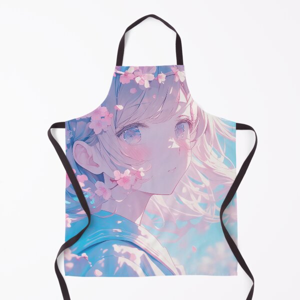 Item preview, Aesthetic Kawaii Girl Anime Japanese Colorful Wave For Gaming designed and sold by Damcoc.