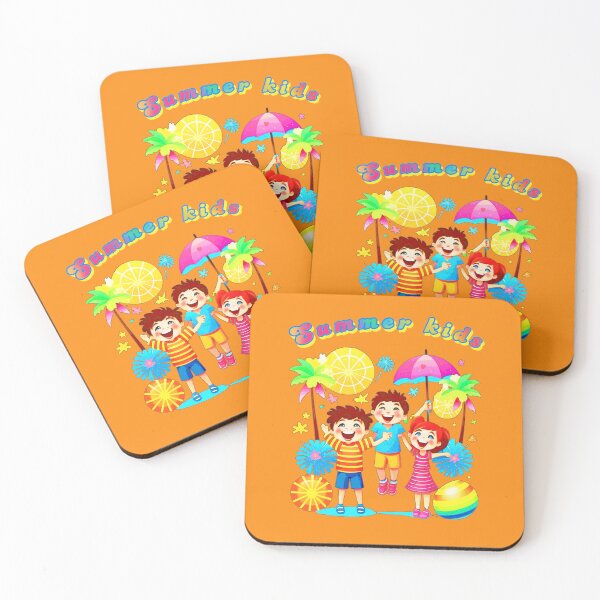 Item preview, Orange Summer Kids Comicstyle colorful summer design not only for children designed and sold by kikidu21.