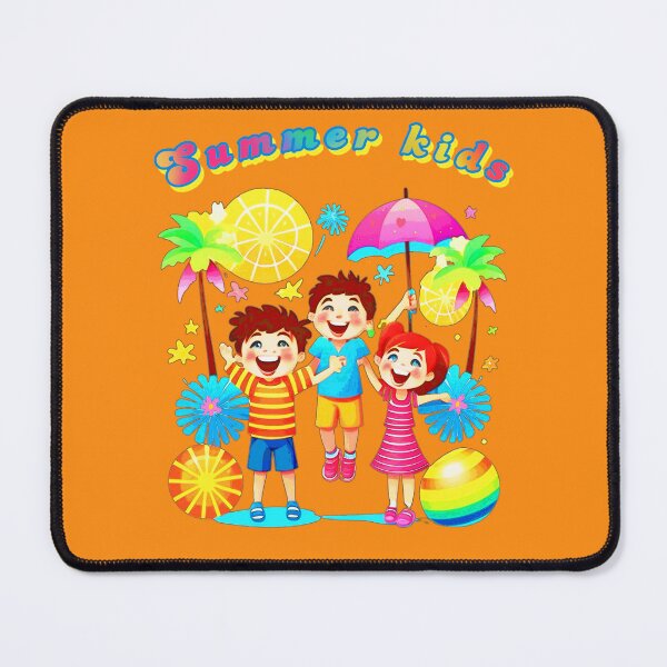 Item preview, Orange Summer Kids Comicstyle colorful summer design not only for children designed and sold by kikidu21.