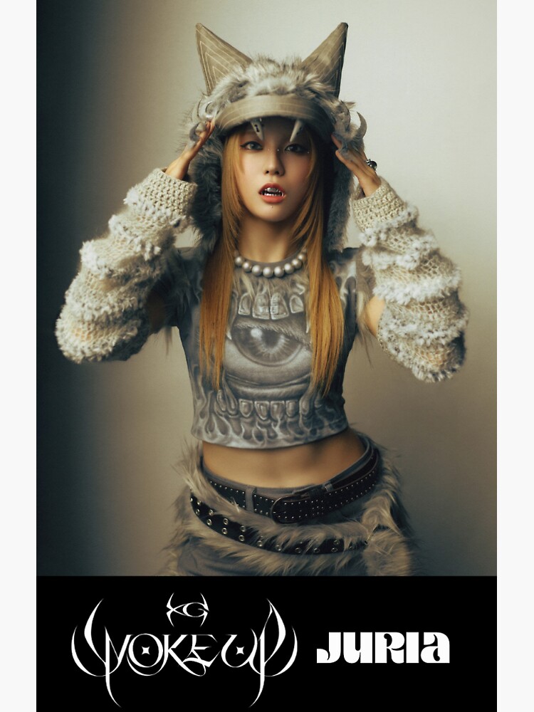 XG Woke Up Juria Sticker/Photocard