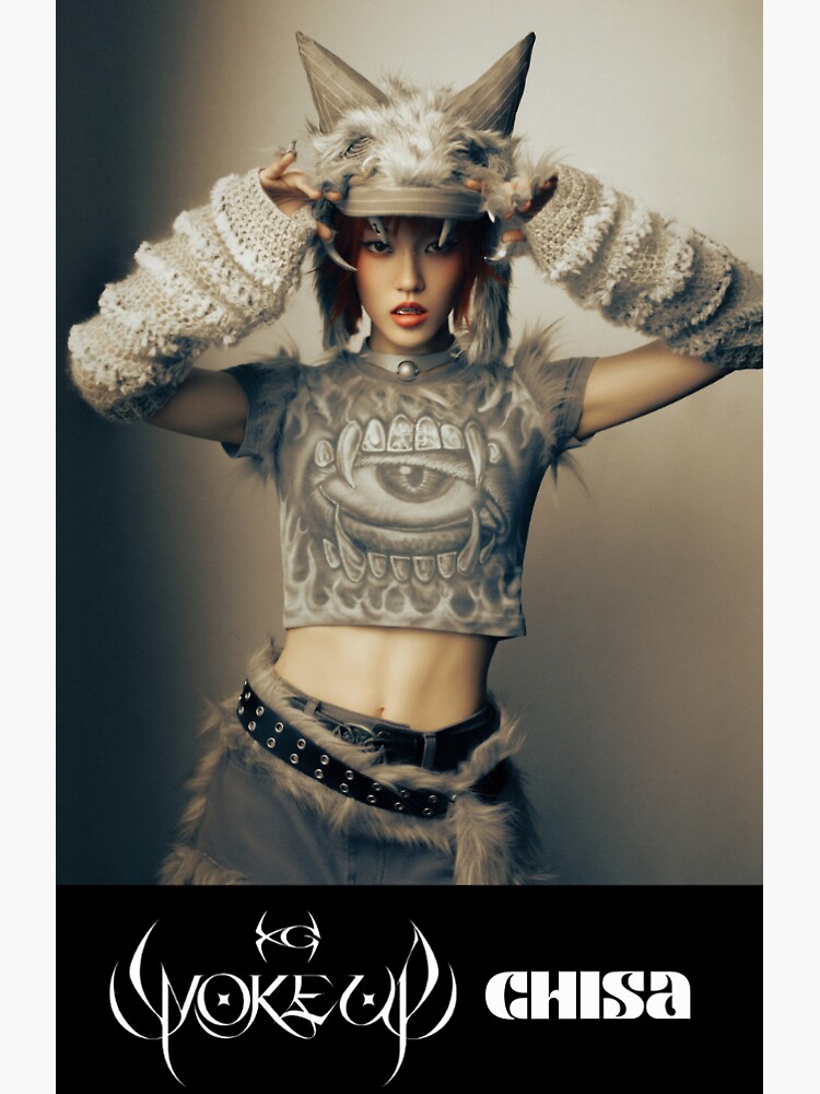 XG Woke Up Chisa Sticker/Photocard