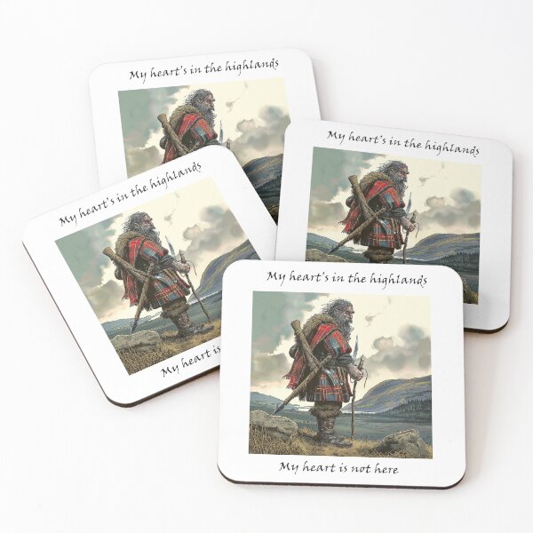 Item preview, My heart's in the Highlands 3 designed and sold by CelticWisdom.