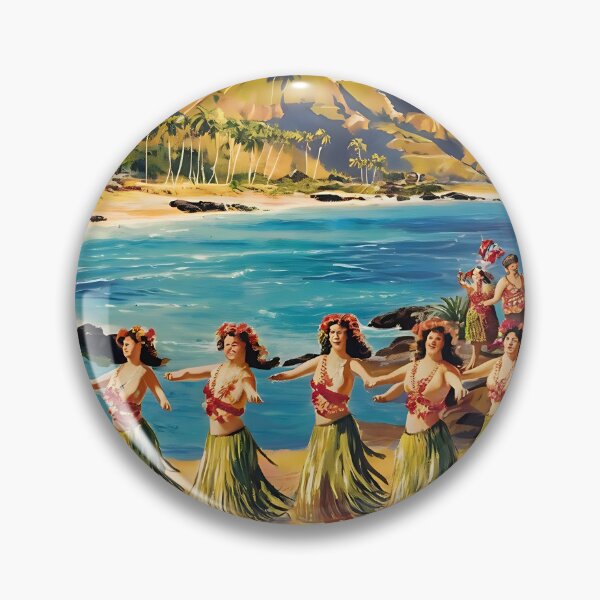 Item preview, Vintage Hawaiian Artwork designed and sold by Tamas Das.