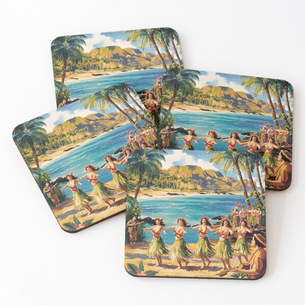 Item preview, Vintage Hawaiian Artwork designed and sold by Tamas Das.