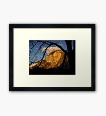 Half Dome Alpine Glow Framed Print
