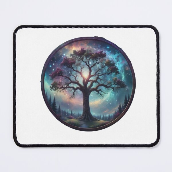 Item preview, Beautiful Cosmic Tree in Watercolor Paint designed and sold by EmeraldCauldren.