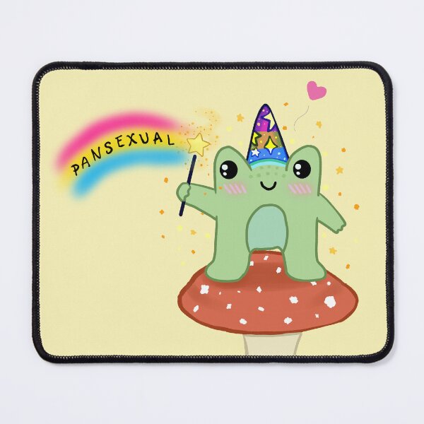 Item preview, Pansexual magic frog, outline designed and sold by 123MILK750.