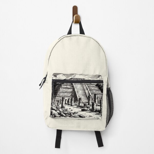 Item preview, Palenque, Mexico, Freehand Drawing style designed and sold by Gaborai.