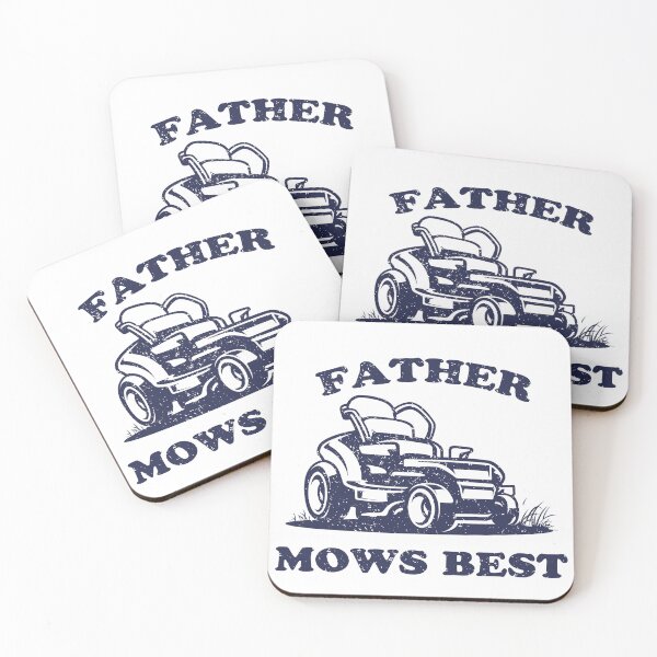 Item preview, Father Mows Best Vintage Retro 90s Style designed and sold by Idontwannaknow.