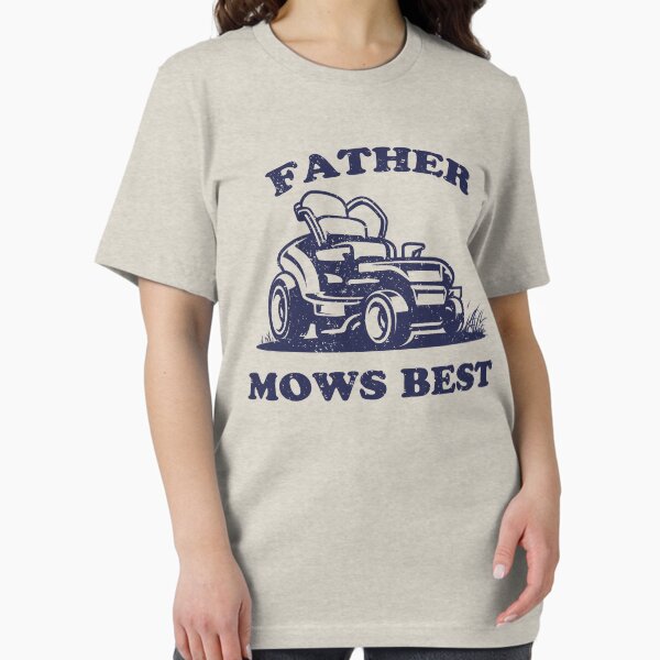 Item preview, Father Mows Best Vintage Retro 90s Style designed and sold by Idontwannaknow.