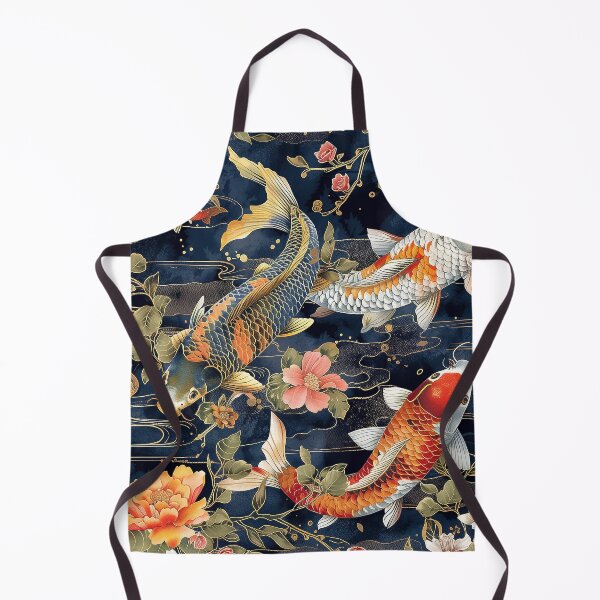 Item preview, Japanese koi fish pattern designed and sold by LittleNippon.