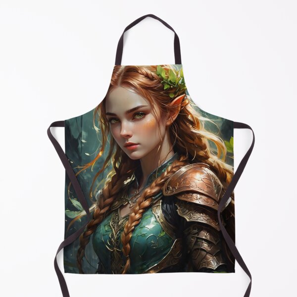 Item preview, Fantasy Elf Girl in Forest designed and sold by ByteyCreatives.