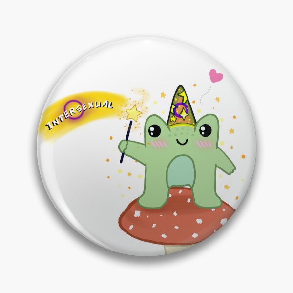 Item preview, Intersex magic frog, outline designed and sold by 123MILK750.