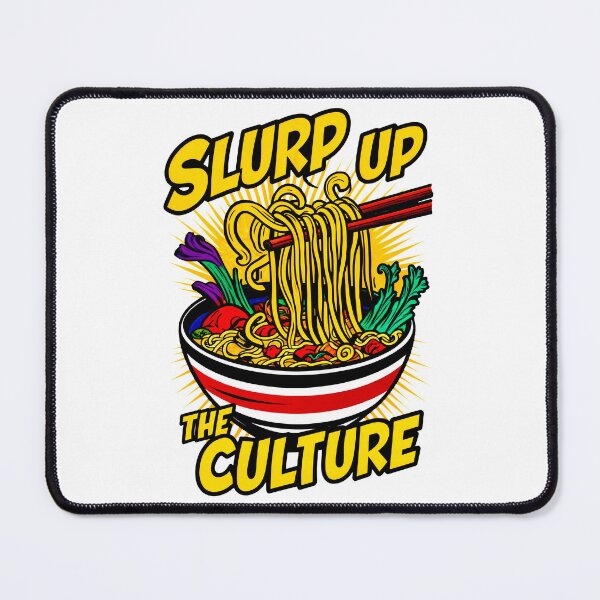 Item preview, SLURP UP THE CULTURE: A Culinary Journey Through Vibrant Colors and Flavors designed and sold by SplashTastic.
