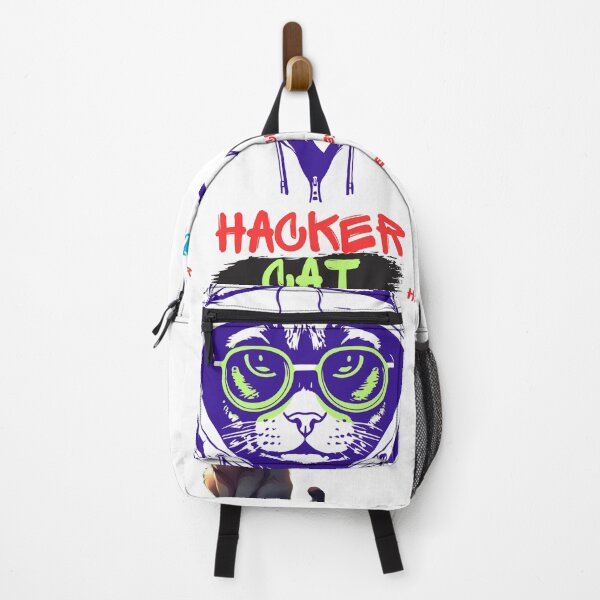 Item preview, cat hacker designed and sold by UnikatArt.