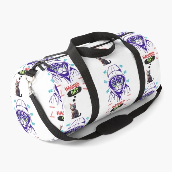 Item preview, cat hacker designed and sold by UnikatArt.