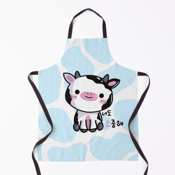 Item preview, Kawaii Cow Pun Design with a Sweet Korean Message designed and sold by Kimchi-style-.