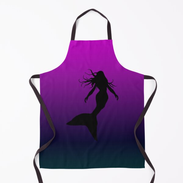 Item preview, Mysterious Mermaid Silhouette Under the Sea Art 3 of 4 designed and sold by Beachy.