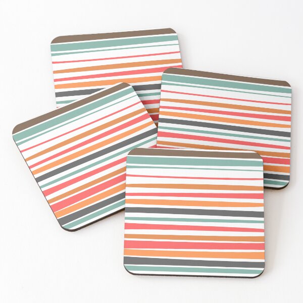 Item preview, Vintage Horizontal Stripes Pattern designed and sold by CreativeCanvas8.