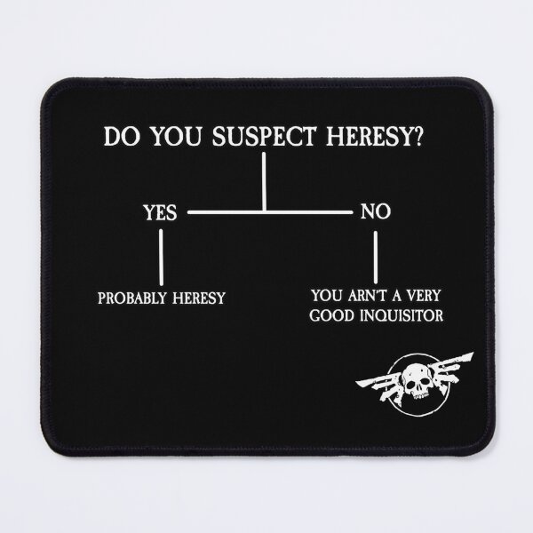Item preview, Heresy? designed and sold by SideQuest - Scribbled Chaos!.