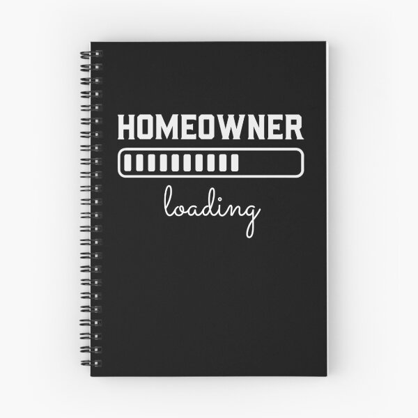 Item preview, Homeowner loading - white text designed and sold by EmeraldeaArt.