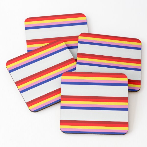 Item preview, Pastel Colorful Stripes Pretty Retro 1980s Seamless Pattern designed and sold by WheresMyMojo.