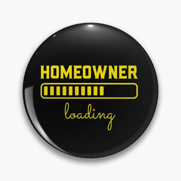 Item preview, Homeowner loading - yellow text designed and sold by EmeraldeaArt.