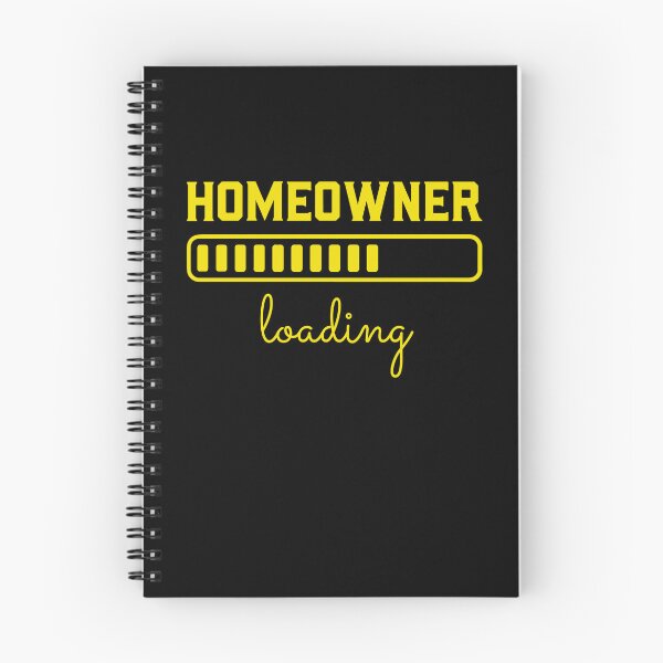 Item preview, Homeowner loading - yellow text designed and sold by EmeraldeaArt.