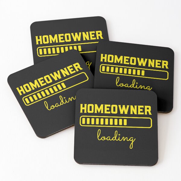 Item preview, Homeowner loading - yellow text designed and sold by EmeraldeaArt.