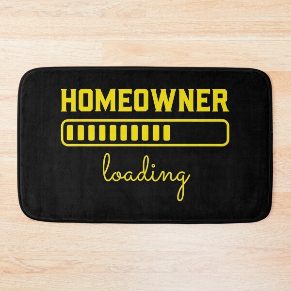 Item preview, Homeowner loading - yellow text designed and sold by EmeraldeaArt.