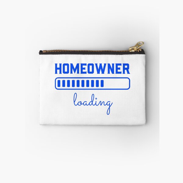 Item preview, Homeowner loading - blue text designed and sold by EmeraldeaArt.