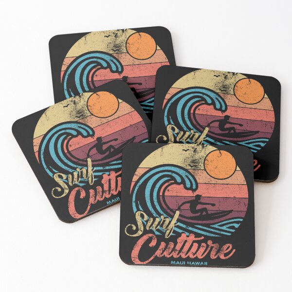 Artikelvorschau, Vintage Surfkultur Maui Hawaii entworfen und verkauft von Teepot888.