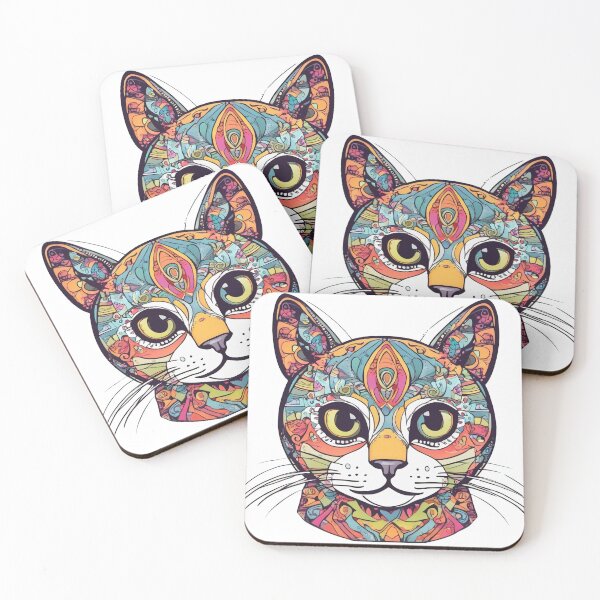Item preview, Kaleidoscope Cat designed and sold by The-Photo-Loft.