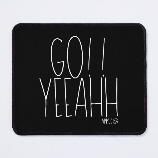 Item preview, Go!! (White Design) designed and sold by vinyldshop.