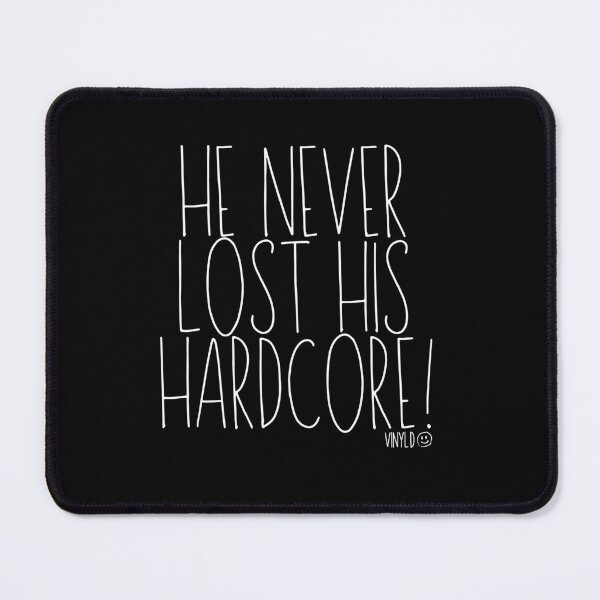 Item preview, Never Lost His Hardcore (White Design) designed and sold by vinyldshop.