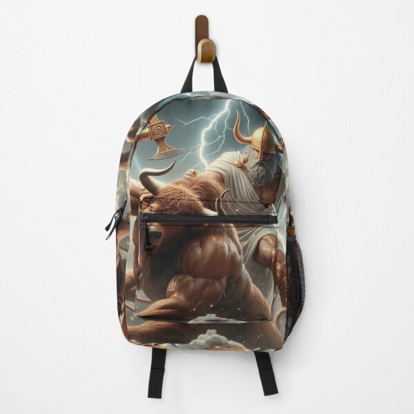 Item preview, Zeus dominating the Minotaur designed and sold by TimeToMap.