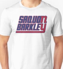 Saquon Barkley on the Giants Unisex T-Shirt