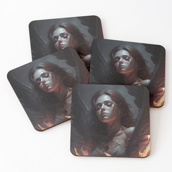 Item preview, Seraphic Lament: The Glow of Hope in Darkness designed and sold by oanaunciuleanu.
