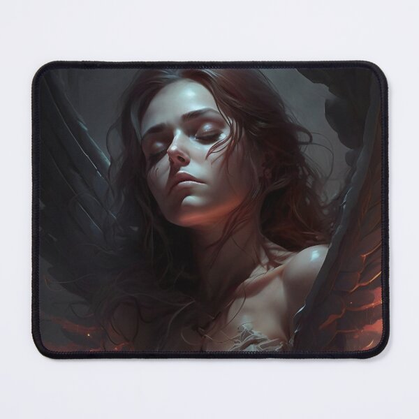 Item preview, Seraphic Lament: The Glow of Hope in Darkness designed and sold by oanaunciuleanu.