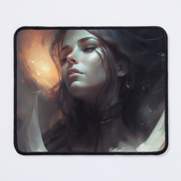 Item preview, Seraphic Lament: The Glow of Hope in Darkness designed and sold by oanaunciuleanu.
